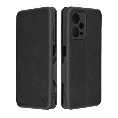 Husa pentru Xiaomi Redmi Note 12 Pro 5G Techsuit Safe Wallet Plus, Black