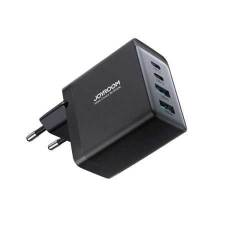 Incarcator Priza 2 x Type-C, 2 x USB, 67W + cablu Type-C, 100W - JoyRoom (TCG02) - Black