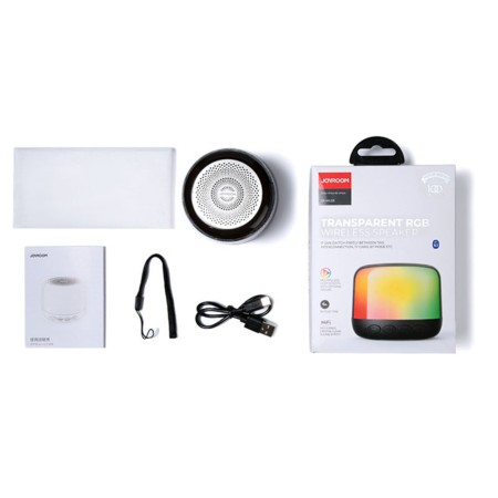 Boxa cu lumini RGB, Portabila, cu Bluetooth V5.1 - JoyRoom (JR-ML03) - Black