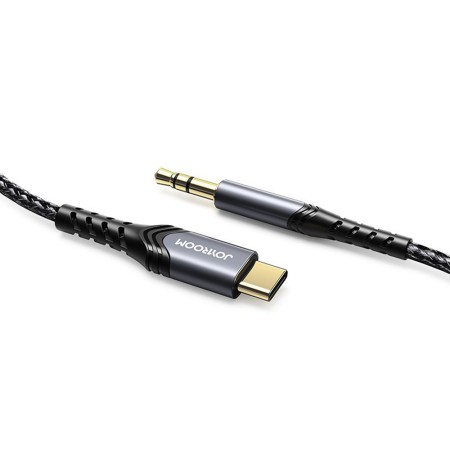 Cablu Audio Jack la Type-C, 1m - JoyRoom (SY-A03) - Black