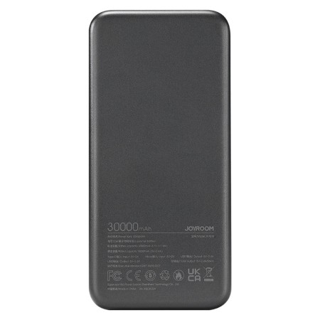 Baterie Externa 2x USB, Type-C, Micro-USB, 12W, 30000mAh - JoyRoom Dazzling Series (JR-T018) - Black