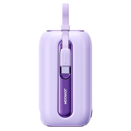 Baterie Externa Type-C, Lightning, 10000mAh, 12W - JoyRoom Colorful Series (JR-L013) - Purple