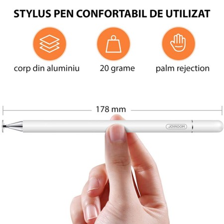 Stylus Pen Compatibil cu Android, iOS - JoyRoom (JR-BP560) - Black