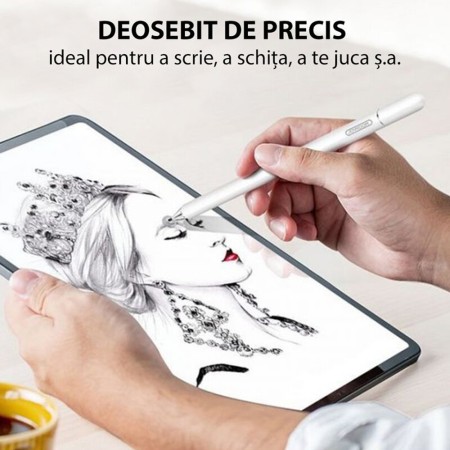 Stylus Pen Compatibil cu Android, iOS - JoyRoom (JR-BP560) - White