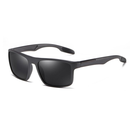 Ochelari de Soare - Techsuit Polarised TR90 (MM101) - Matte Black / Gray