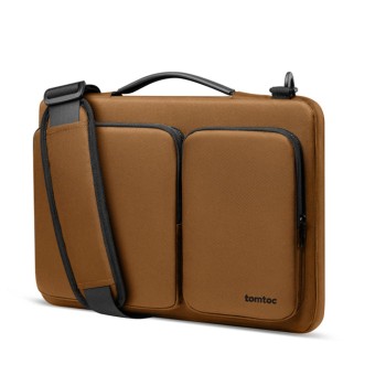 Geanta Laptop 16" - Tomtoc Defender Laptop Briefcase (A42F2Y1) - Brown