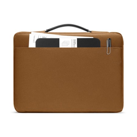 Geanta Laptop 16" - Tomtoc Defender Laptop Briefcase (A42F2Y1) - Brown