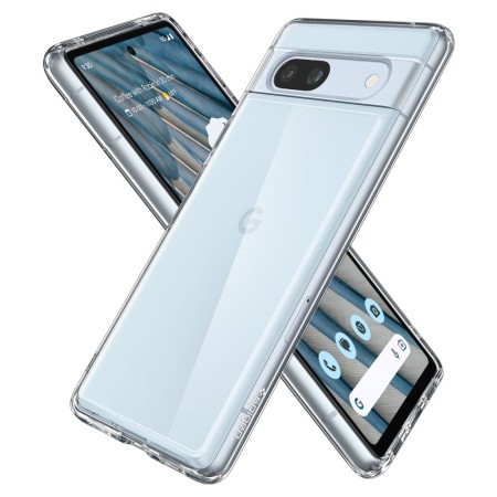 Husa pentru Google Pixel 7a - Spigen Ultra Hybrid - Clear