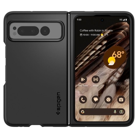 Husa pentru Google Pixel Fold - Spigen Thin Fit - Black