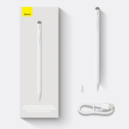 Stylus Pen Apple iPad - Baseus (SXBC060302) - White