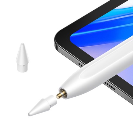 Stylus Pen pentru iPad, Activ, Capacitiv, Palm Rejection, Tilt - Baseus Smooth Writing 2 Series (SXBC060502) - White