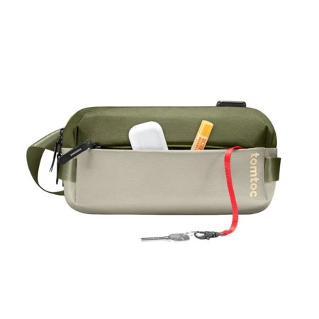 Borseta de Umar, 4.5l, marimea S - Tomtoc Explorer Sling Bag (H02-A04T02) - Olive Green