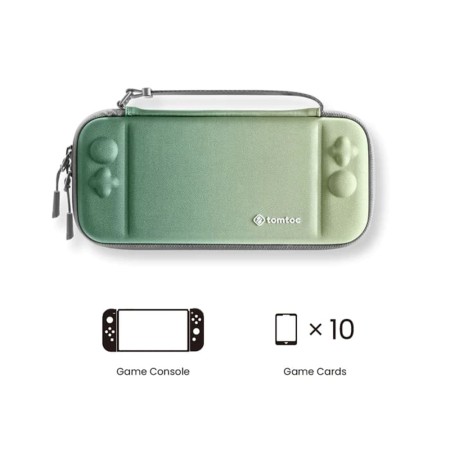 Carcasa pentru Nintendo Switch OLED - Tomtoc FancyCase Slim (A0531T2) - Matcha Green