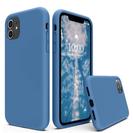 Husa pentru Samsung Galaxy Z Fold5 - Techsuit Soft Edge Silicone - Denim Blue