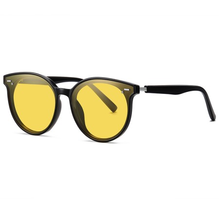 Ochelari de Soare pentru Femei - Techsuit (ZC105-C02) - Black / Yellow