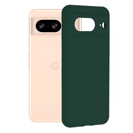 Husa pentru Google Pixel 8 - Techsuit Soft Edge Silicone - Dark Green