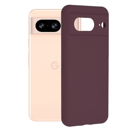 Husa pentru Google Pixel 8 - Techsuit Soft Edge Silicone - Plum Violet