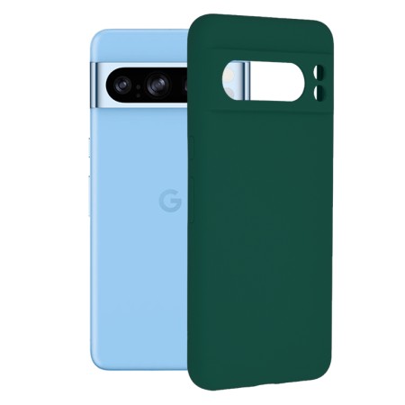 Husa pentru Google Pixel 8 Pro - Techsuit Soft Edge Silicone - Dark Green