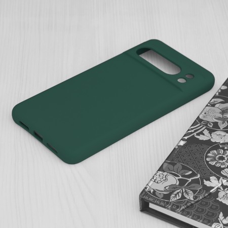 Husa pentru Google Pixel 8 Pro - Techsuit Soft Edge Silicone - Dark Green