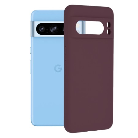 Husa pentru Google Pixel 8 Pro - Techsuit Soft Edge Silicone - Plum Violet