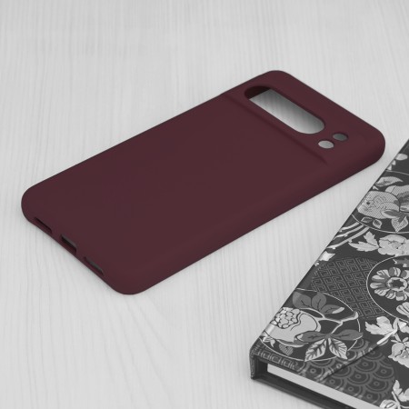 Husa pentru Google Pixel 8 Pro - Techsuit Soft Edge Silicone - Plum Violet