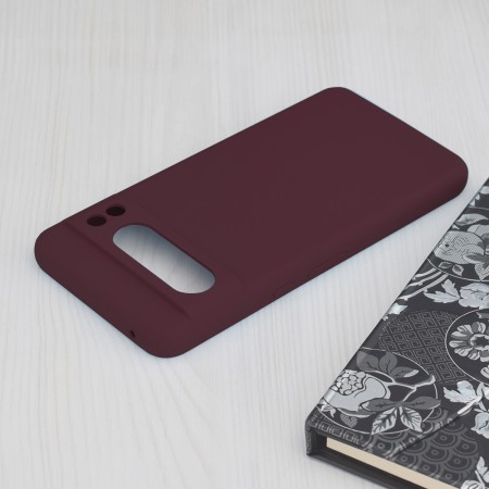 Husa pentru Google Pixel 8 Pro - Techsuit Soft Edge Silicone - Plum Violet