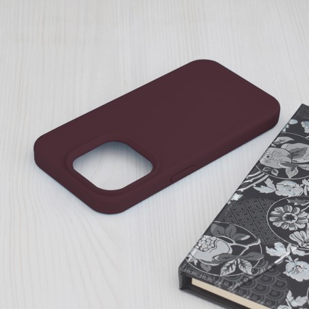 Husa pentru iPhone 15 Pro - Techsuit Soft Edge Silicone - Plum Violet