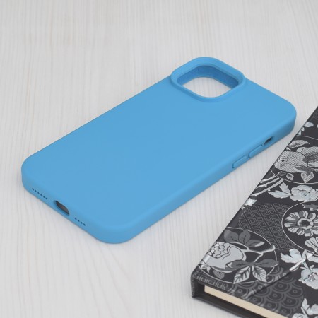 Husa pentru iPhone 15 Plus - Techsuit Soft Edge Silicone - Denim Blue