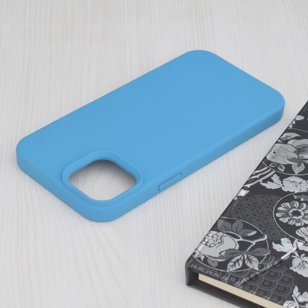 Husa pentru iPhone 15 Plus - Techsuit Soft Edge Silicone - Denim Blue