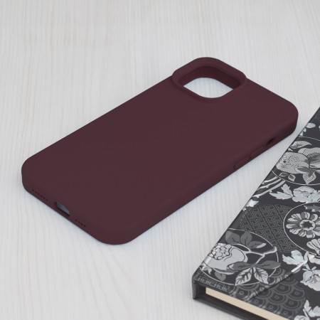 Husa pentru iPhone 15 Plus - Techsuit Soft Edge Silicone - Plum Violet