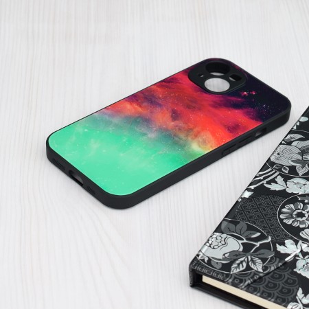 Husa pentru iPhone 15 - Techsuit Glaze Series - Fiery Ocean