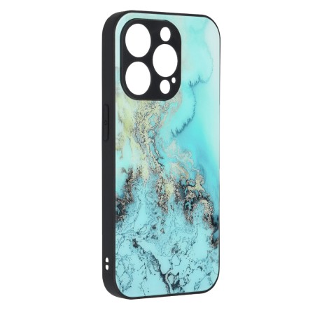 Husa pentru iPhone 15 Pro - Techsuit Glaze Series - Blue Ocean