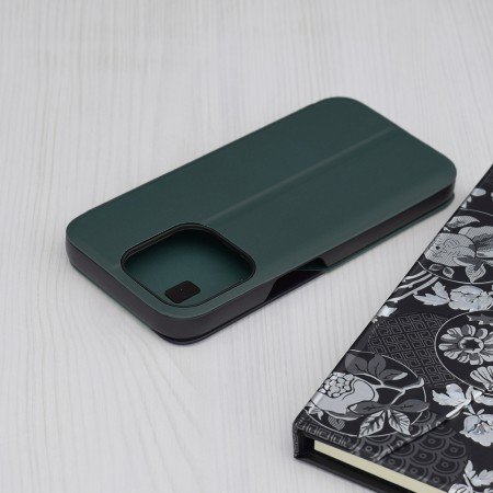 Husa pentru iPhone 15 Pro - Techsuit eFold Series - Dark Green