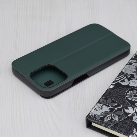 Husa pentru iPhone 15 Pro Max - Techsuit eFold Series - Dark Green