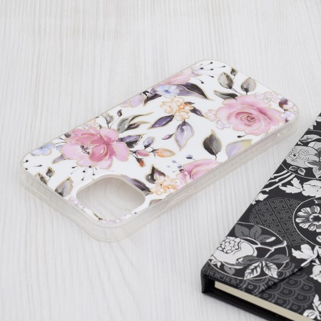 Husa pentru iPhone 15 Plus - Techsuit Marble Series - Chloe White