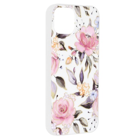 Husa pentru iPhone 15 Plus - Techsuit Marble Series - Chloe White