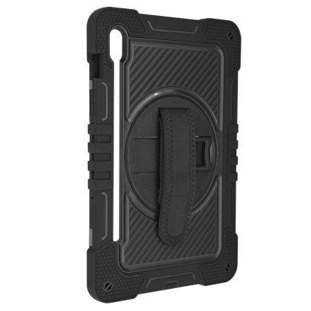 Husa pentru Samsung Galaxy Tab S9 / S9 FE - Techsuit StripeShell 360 - Black