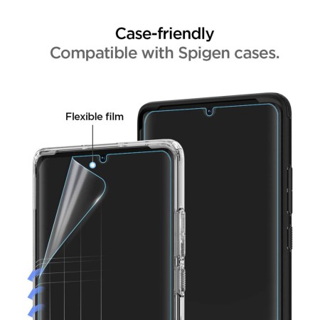 Folie pentru Huawei P30 Pro (set 2) - Spigen Neo Flex - Clear