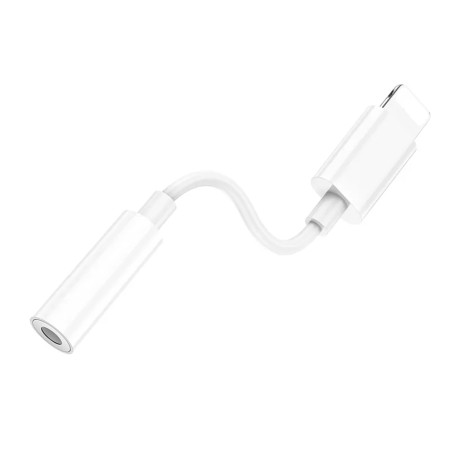 Adaptor Lightning la Jack 3.5mm - Hoco (LS34) - White