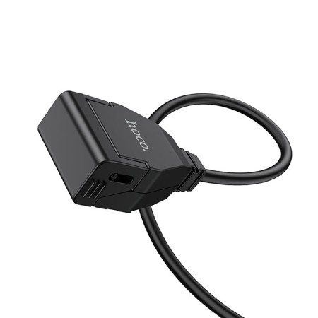 Incarcator Motocicleta pentru Telefon USB, 1.5m - Hoco (Z45) - Black