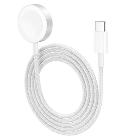 Hoco - Wireless Charger (CW46) - MagSafe for Apple Watch, 1.2m - White