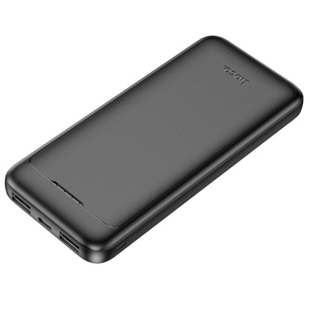 Baterie Externa 2x USB, Type-C, 2A, 10000mAh - Hoco Smart (J111) - Black