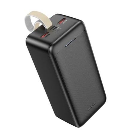 Baterie Externa 2x USB, Type-C, Micro-USB, PD30W, 40000mAh - Hoco Smart (J111C) - Black