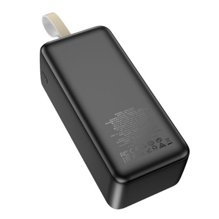 Baterie Externa 2x USB, Type-C, Micro-USB, PD30W, 40000mAh - Hoco Smart (J111C) - Black