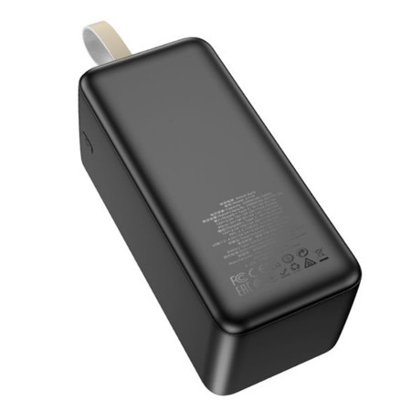 Baterie Externa 2x USB, Type-C, Micro-USB, PD30W, 50000mAh - Hoco Smart (J111D) - Black