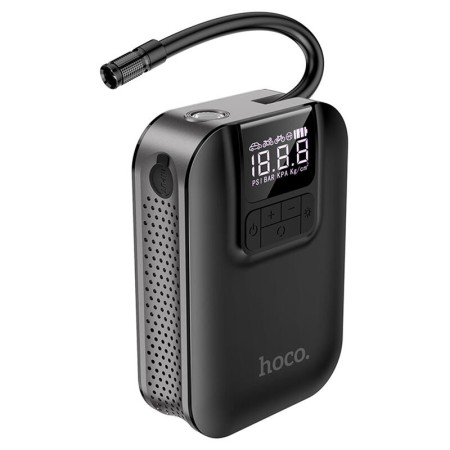 Compresor Auto 3.5bar, 2500mAh - Hoco Air Pump (S53) - Black