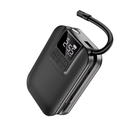 Compresor Auto 3.5bar, 2500mAh - Hoco Air Pump (S53) - Black