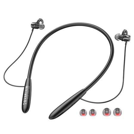 Casti Bluetooth Magnetice pentru Sport - Hoco (ES61) - Black