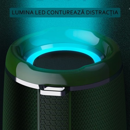 Boxa Portabila Bluetooth 5.0, 2x5W - Hoco Xpress (HC2) - Dark Green