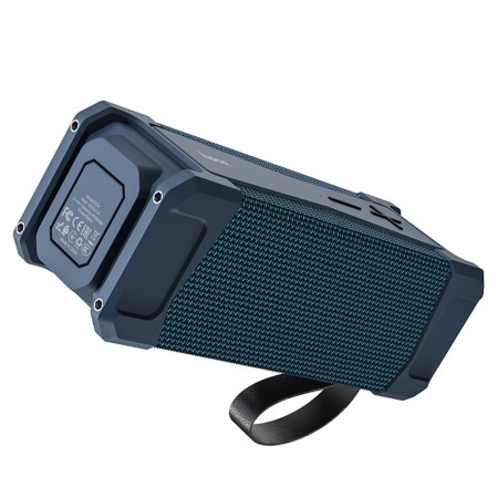 Boxa Wireless Bluetooth 5.0, FM, Card TF, U Disk, AUX, TWS, 20W, 4000mAh - Hoco Magic (HC6) - Navy Blue